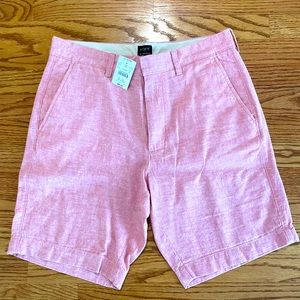 Men’s J Crew Linen Shorts - NWT